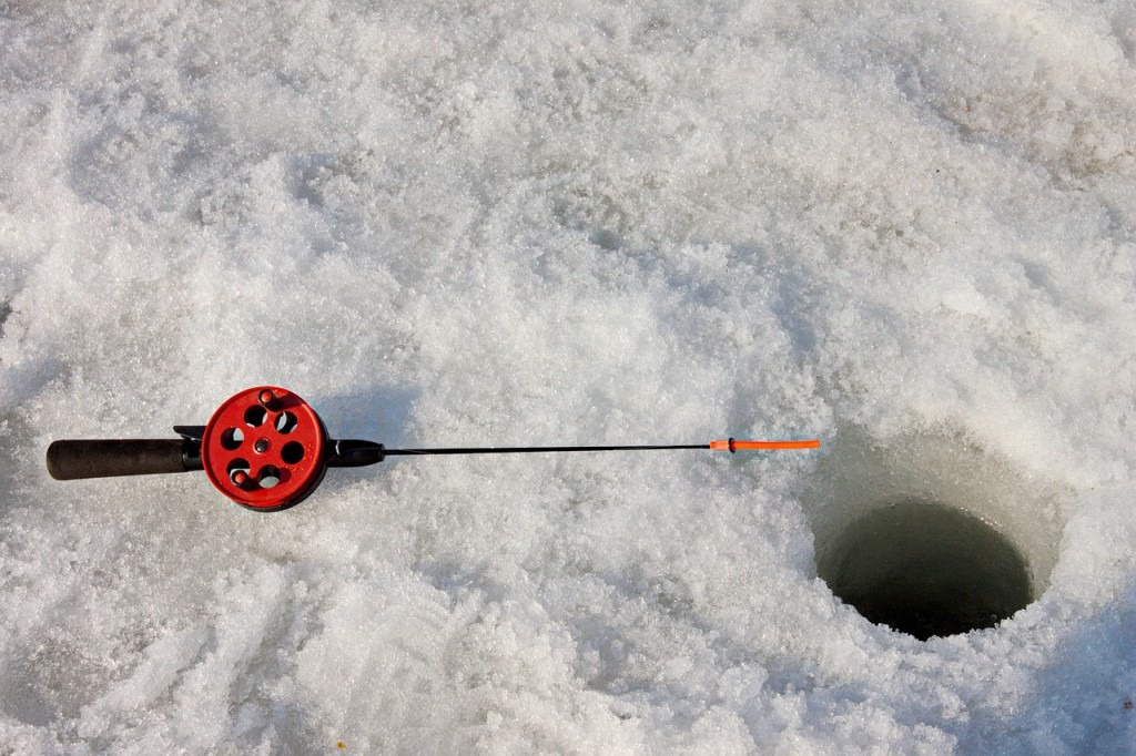 leech lake ice fishing