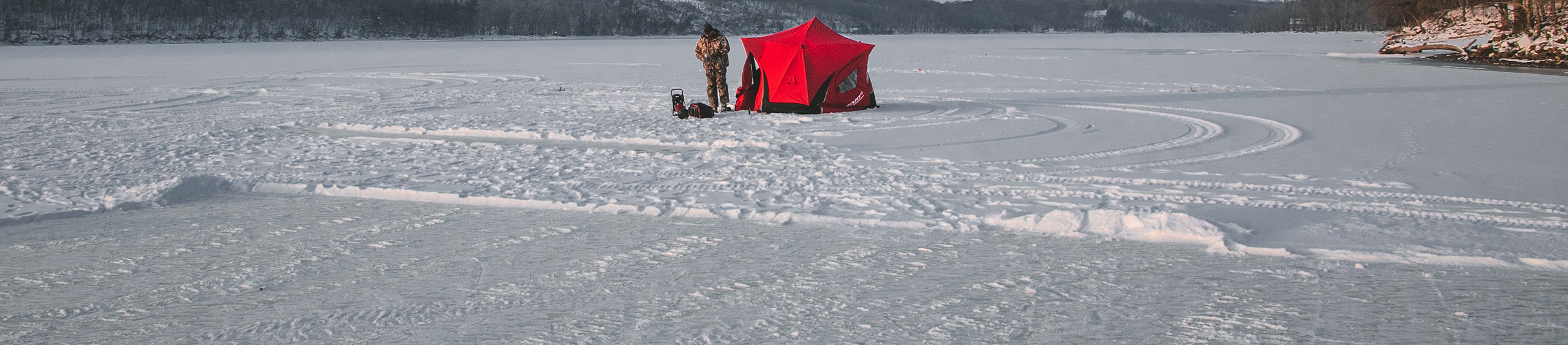 Leech Lake Ice Fishing House