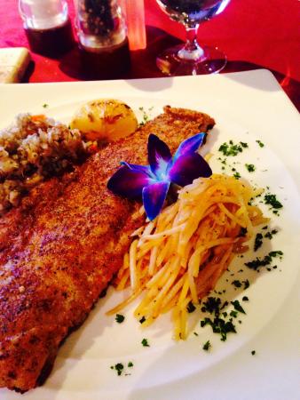 Fish on plate