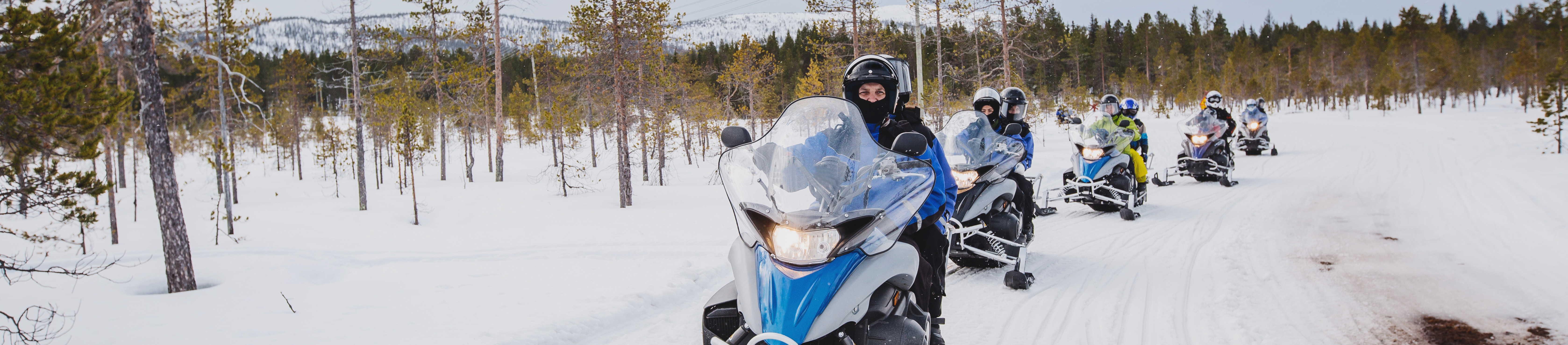 Leech Lake snowmobiling