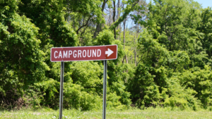 campground sign